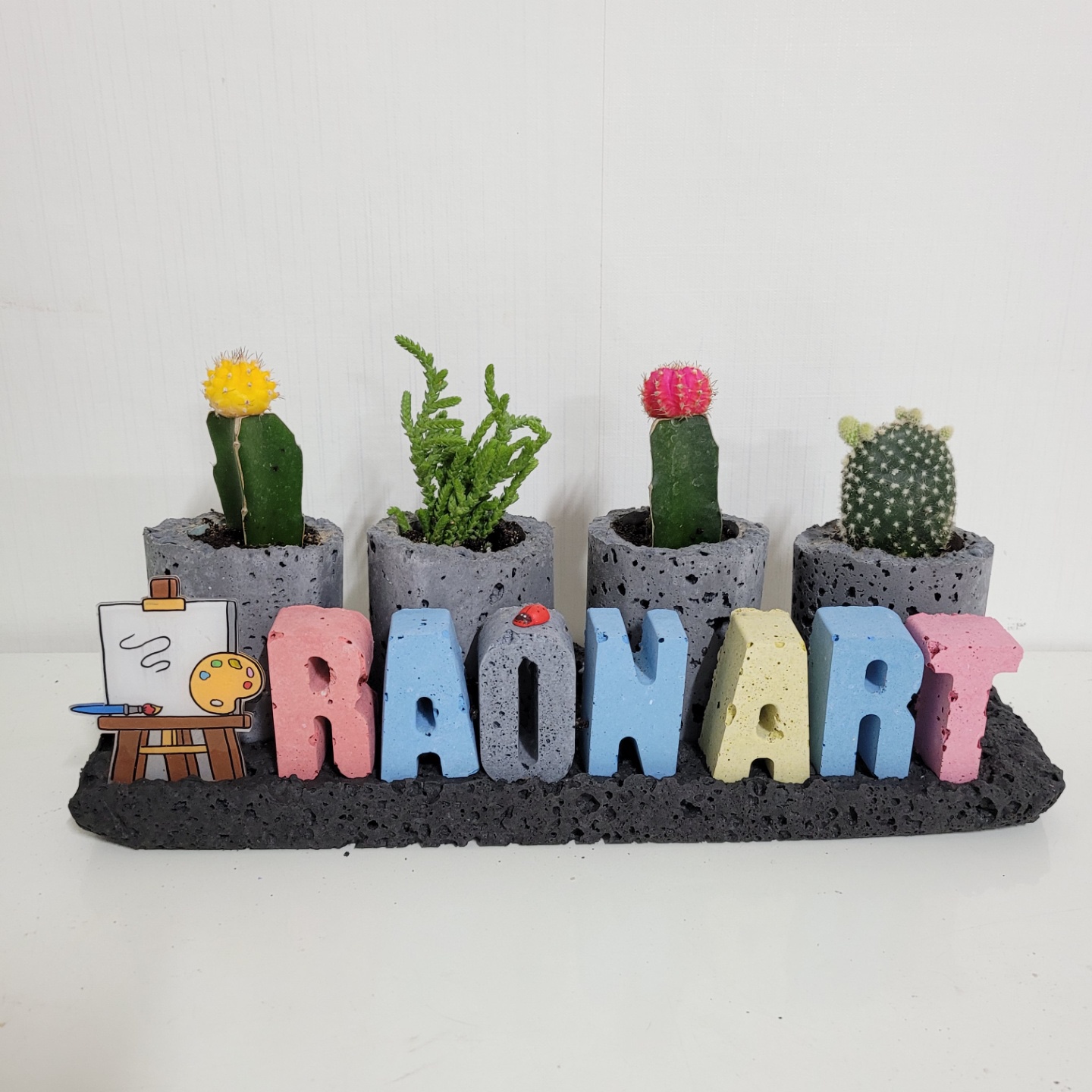 라온아트 간판