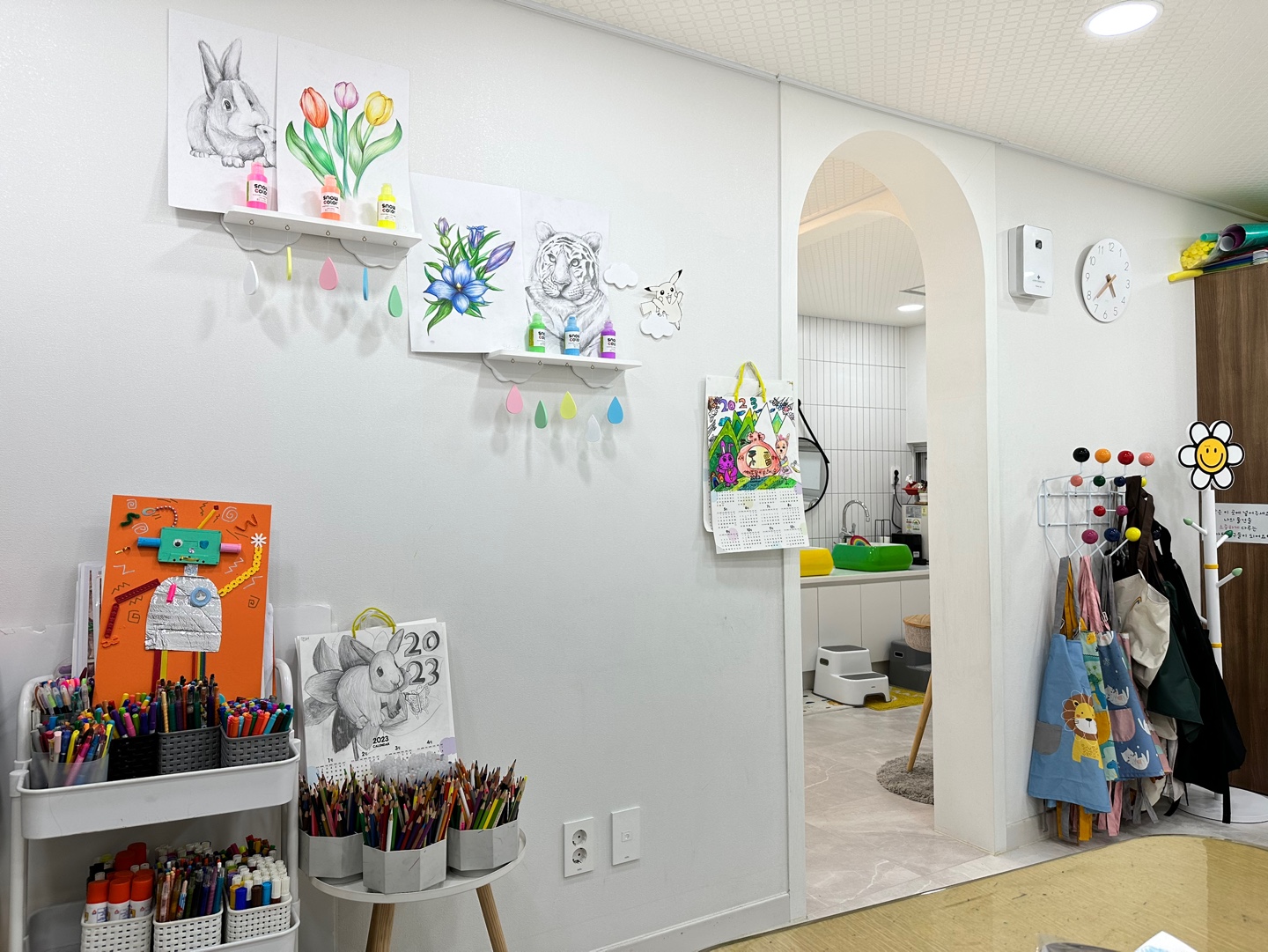 학생 작품 전시