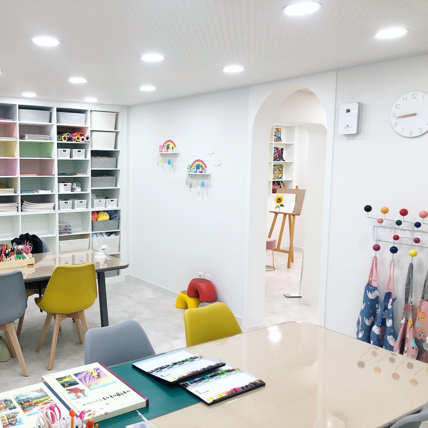 라온아트 교실 전경